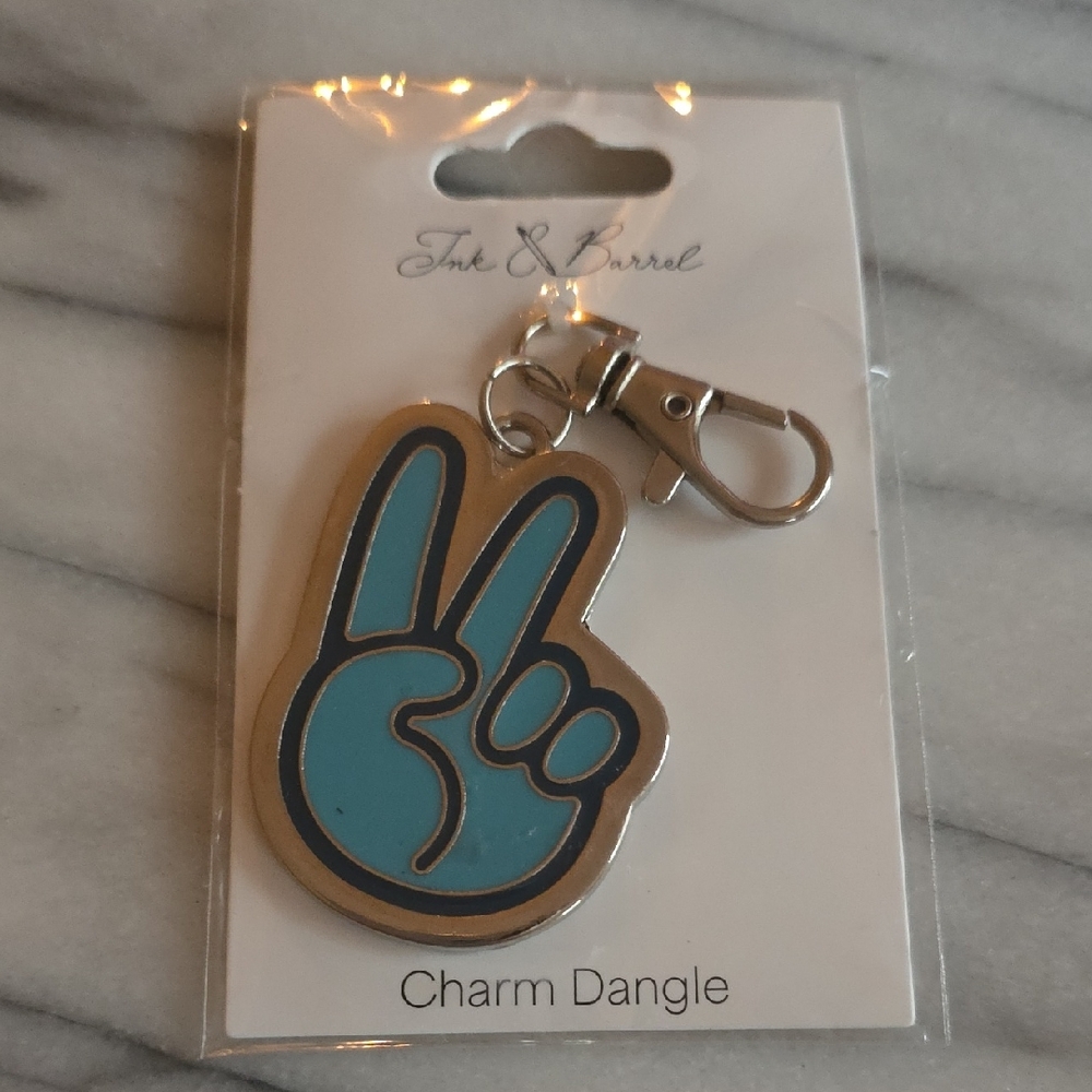 Ink & Barrel NWT ☮️ Peace Sign Charm Dangle!  2/$15 Or 3/$20!